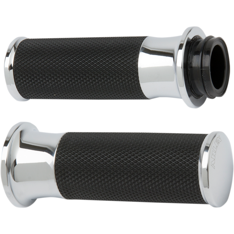 Fusion Smooth Grips - Chrome - 24 FLHTK/FLTRK/FLHRXS