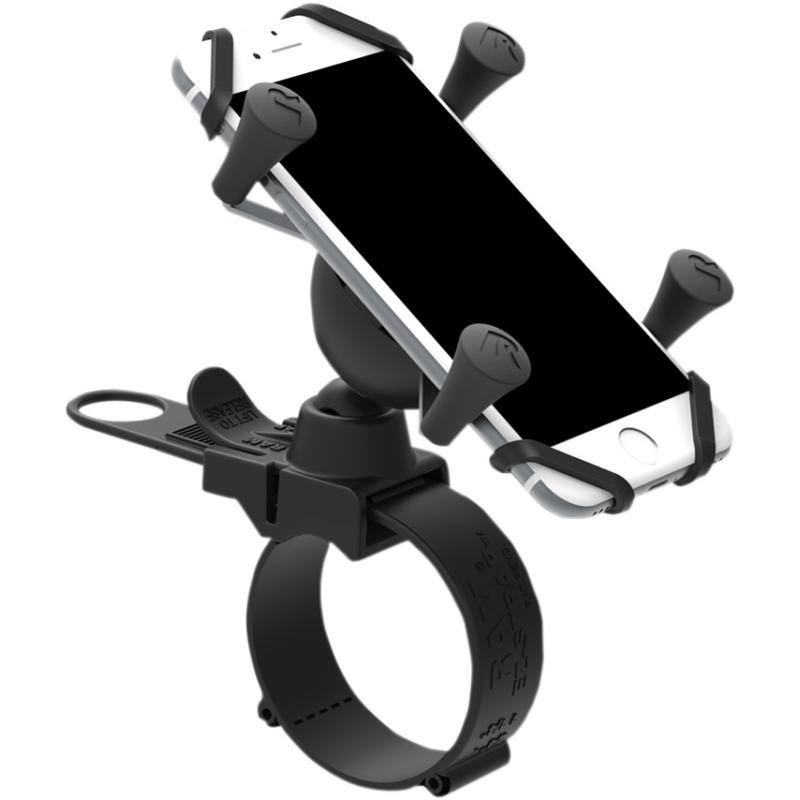 X-Grip Phone Mount with EZ-Strap Rail Mount