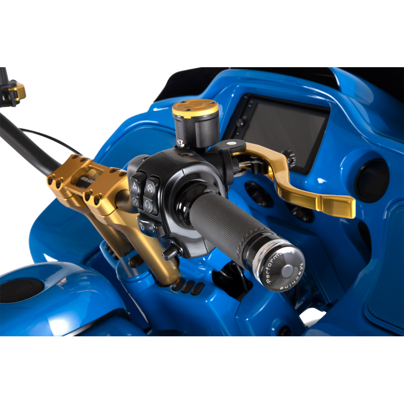 Performance Machine Vision Series Contour Grips w/ LED Turn Signals