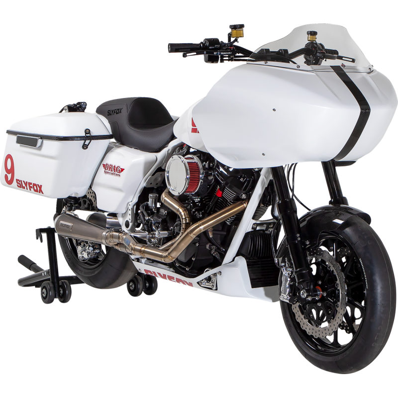 ODI Hart-Luck V-Twin Lock-On Grips - Black/Black