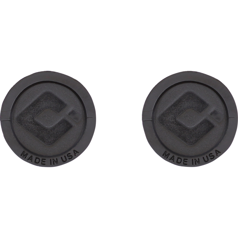 ODI Hart-Luck V-Twin Lock-On Grips - Black/Red