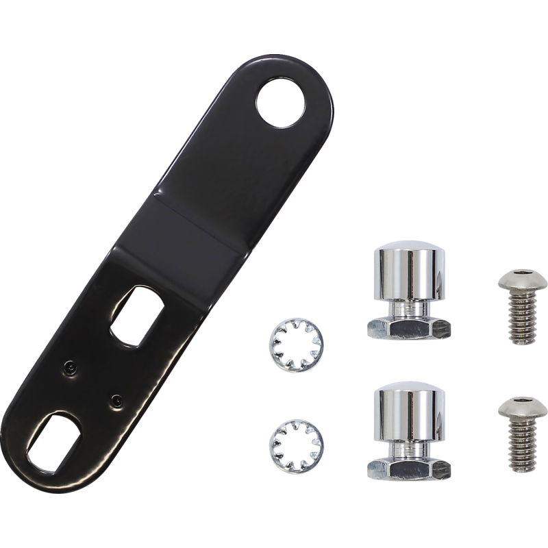 Bare Bones White Diamond Stitch Pillion Pad