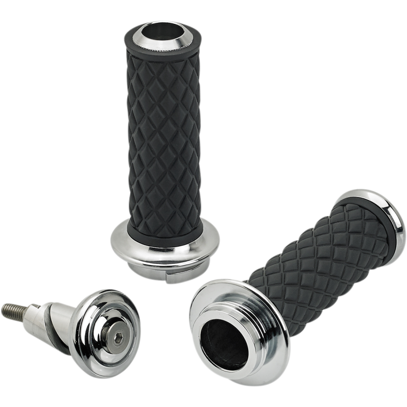 Alumicore Throttle-By-Wire Grip Set - Chrome