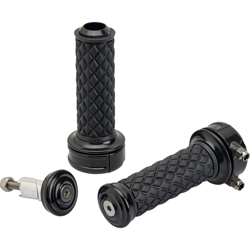 Alumicore Grip Set Custom Dual-Cable Black