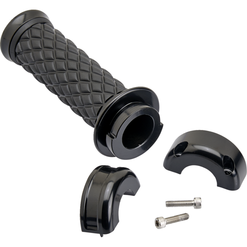 Alumicore Grip Set Custom Dual-Cable Black
