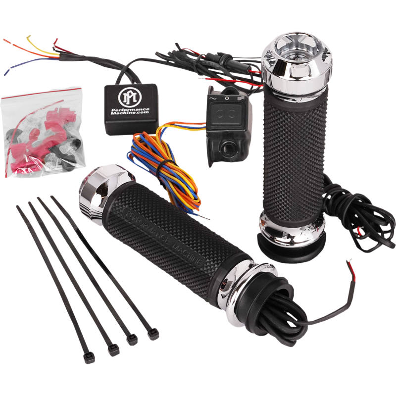 Heated Apex Grips Chrome (TBW)