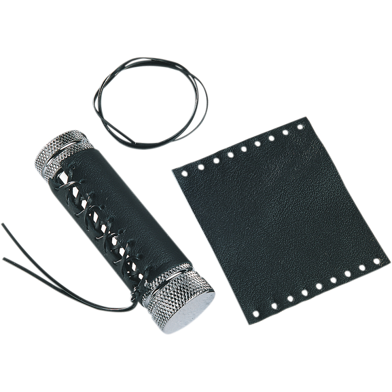 Drag Specialties Leather Grip Covers