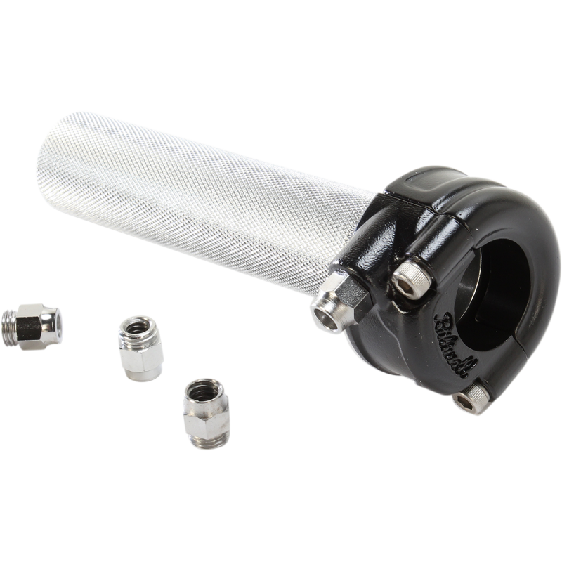 Whiskey Throttle Assembly Single Cable Black