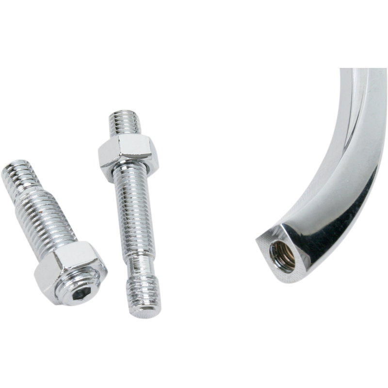 Arlen Ness Micro Mirrors - Rad II Teardrop, Right - Chrome