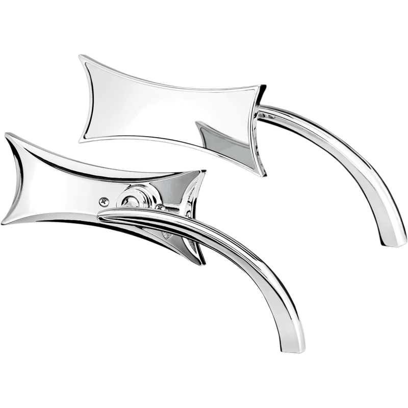 Micro Mirror Four Point Left Chrome