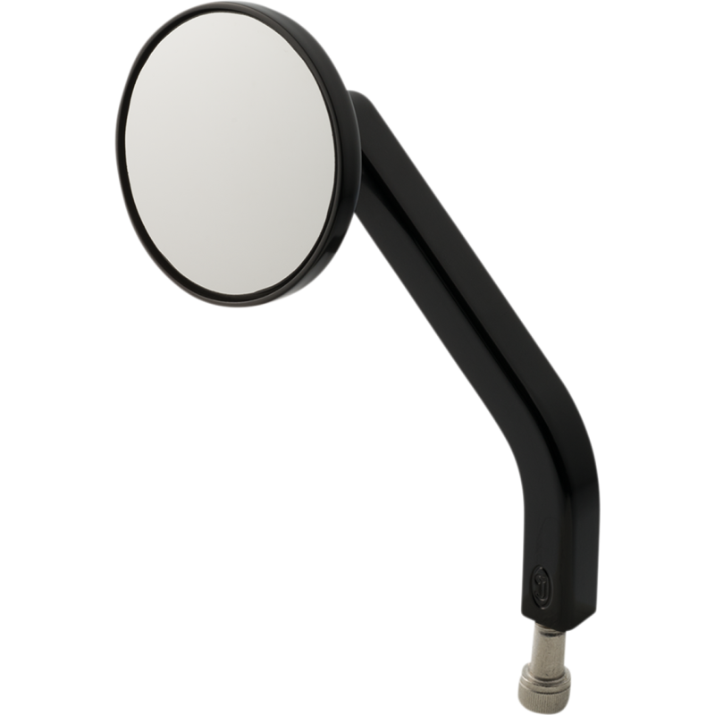 No. 2 Round Mirror, OE, Black, Left