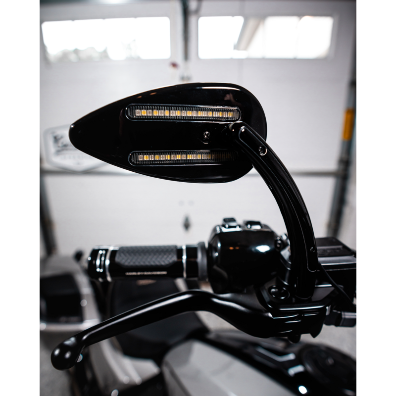 Custom Dynamics Dynamic Amber/White LED Mirrors