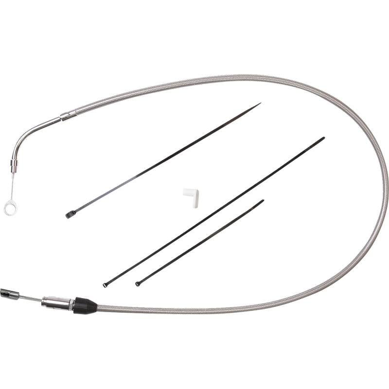 Quick Connect Upper Clutch Cable, Stainless, 41"