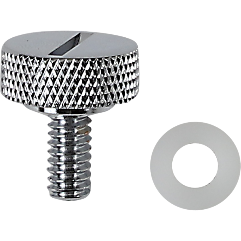 Seat Knob Kit Slot Chrome