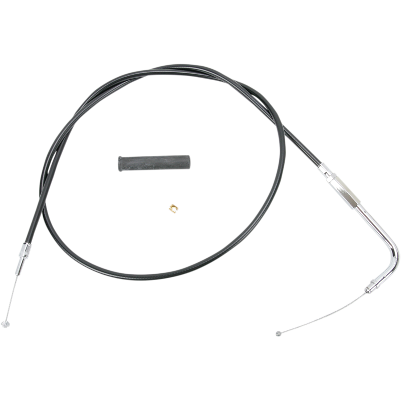 Black Vinyl Throttle Cable for FLHTC/I