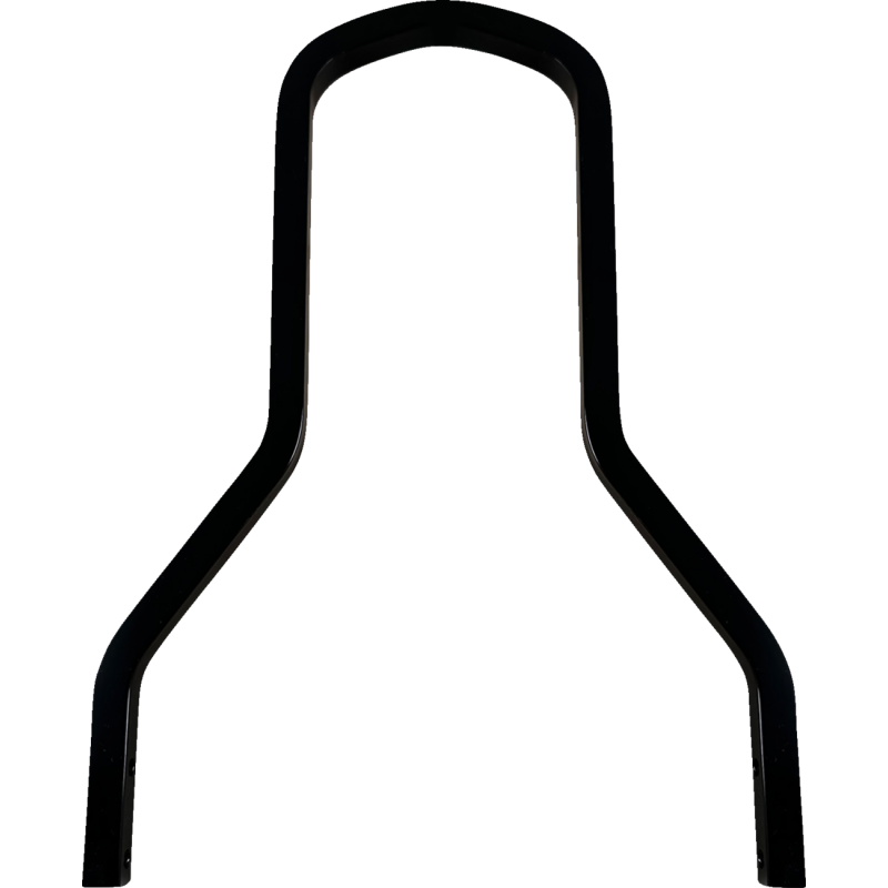 Square Short Sissy Bar (Black)