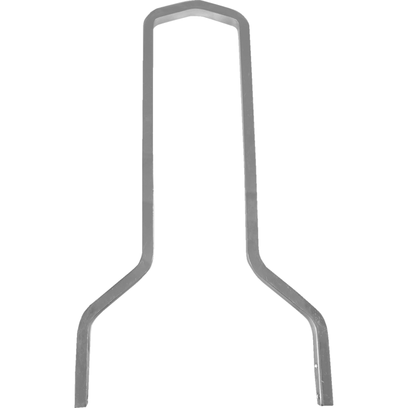 Square Tall Sissy Bar (Chrome)