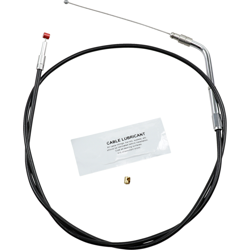 Barnett Black Vinyl Throttle and Idle Cables