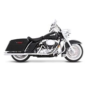 (image for) Rinehart Racing 3.5" Slip-On Mufflers, Chrome with Chrome End Caps