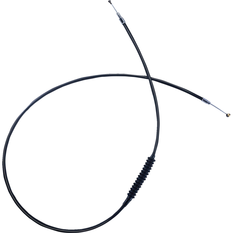High-Efficiency Black Vinyl Clutch Cable for RH Sportster (60.375" Std)