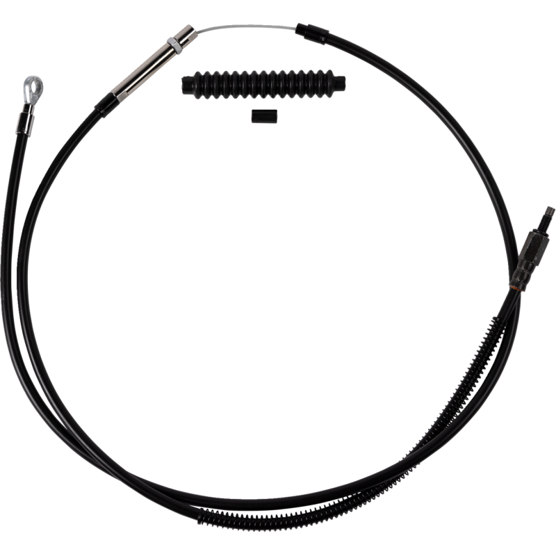 High-Efficiency Black Vinyl Clutch Cable for Softail (73" +6")