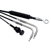 (image for) Motion Pro Black Vinyl Throttle Cable for Dresser (39.2" Std)