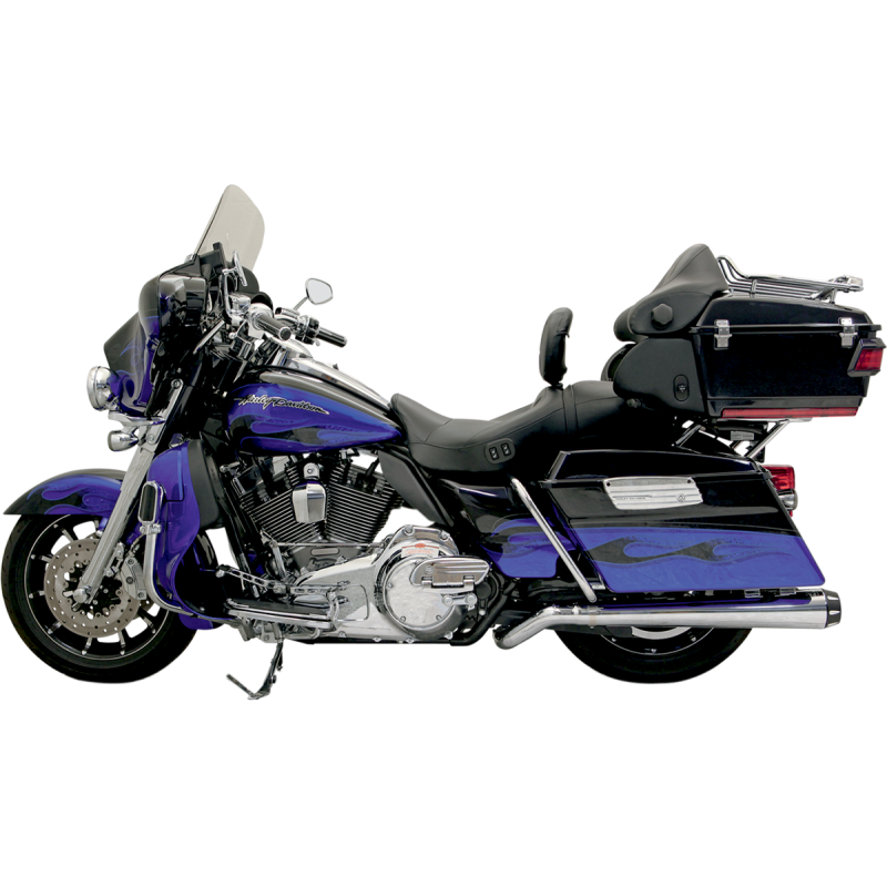 Optional Pseudo Left-Side Megaphone Muffler Chrome