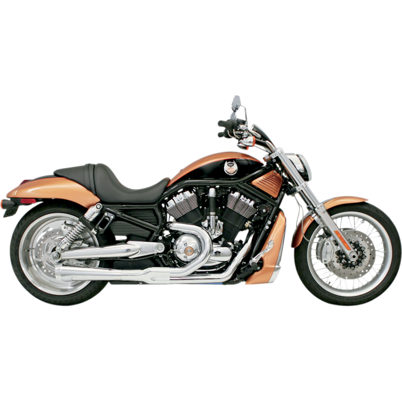 Bassani Road Rage 2-Into-1 System Chrome, Short (VRSCA/B)