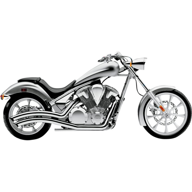 Speedster Swept Exhaust System - Chrome