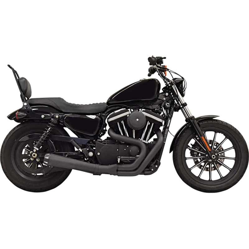 Bassani Road Rage Gen II 2-Into-1 System Black (04-22 XL)