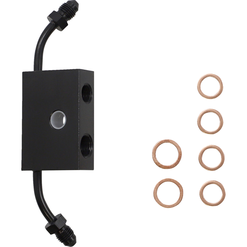 LA Choppers Midnight Braided Standard Kit for 18-24 FXLRS/FXFB/FXFBS w/ ABS (15-17in.)