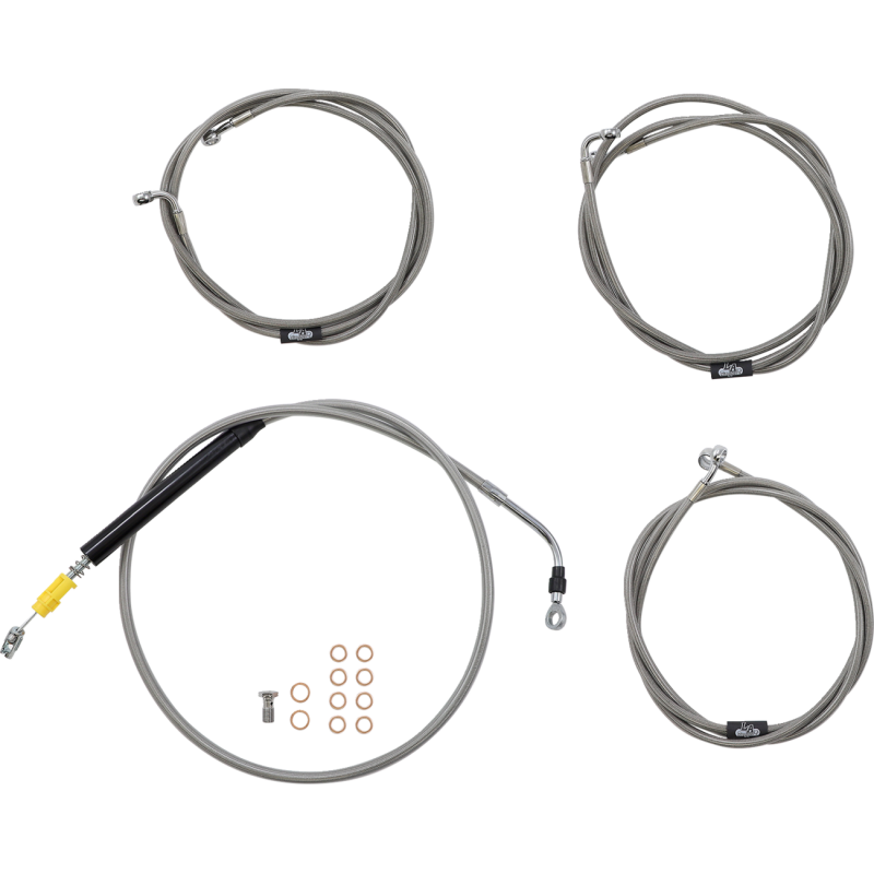 Stainless Standard Cable Kit (18-20in Bars)
