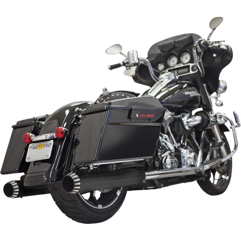 Bassani 4" Quiet DNT Megaphone Mufflers
