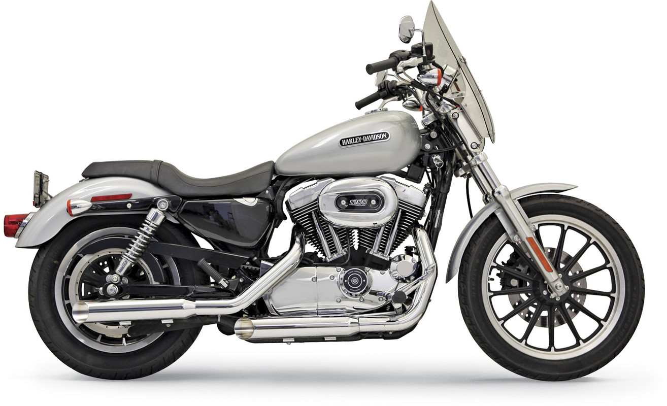 3" Firepower Series Muffler Chrome Slash Cut