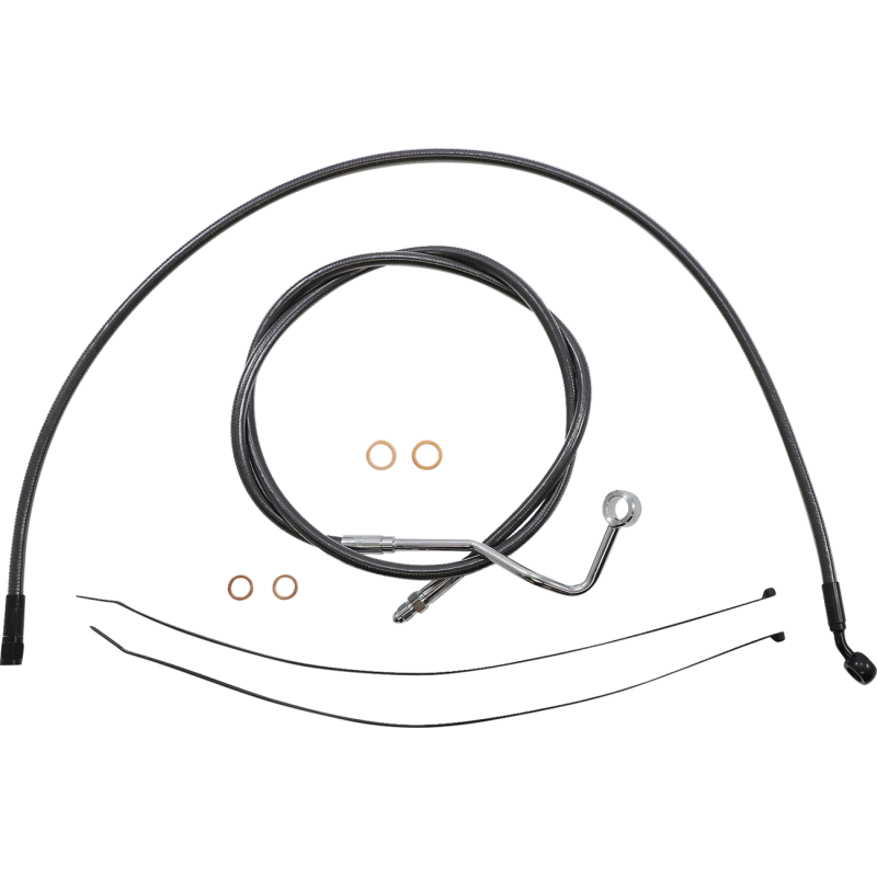 Black Pearl Handlebar Installation Kit (15"-17" Apes)