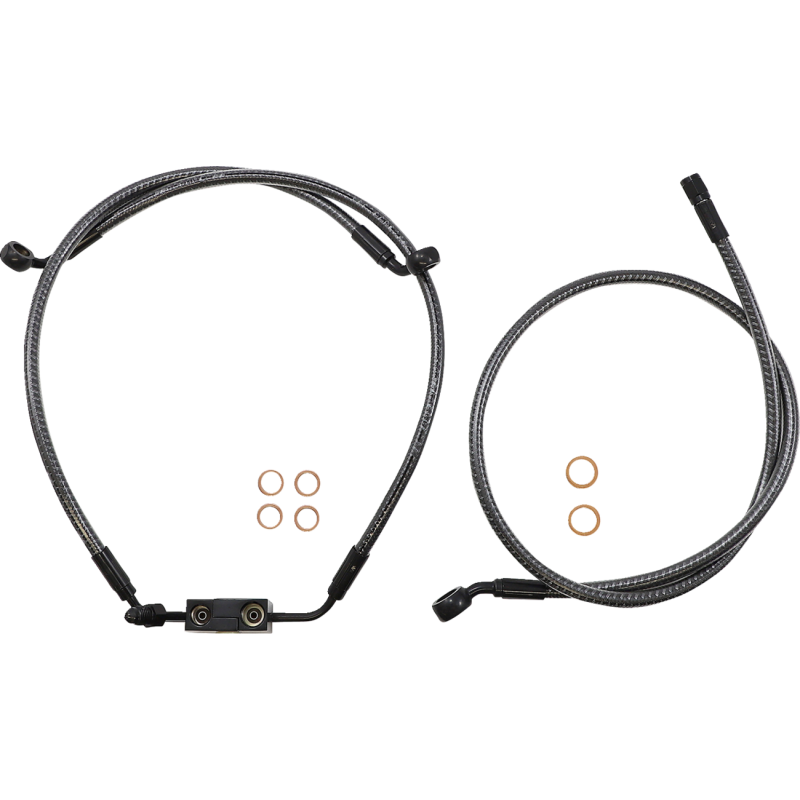 Karbonfibr Designer DOT Handlebar Installation Kit, 12"-14" Apes