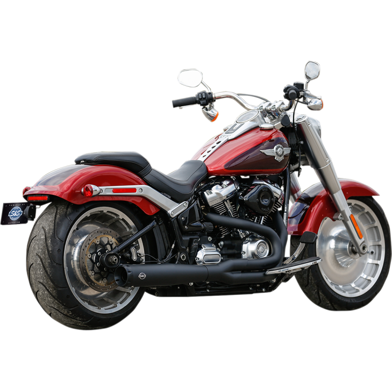 Superstreet 2-Into-1 Exhaust - Black w/ Black End Cap