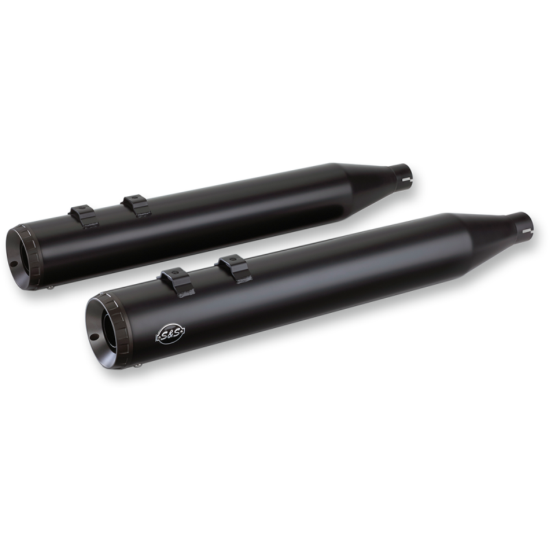 4" Grand National Slip-On Muffler - Black