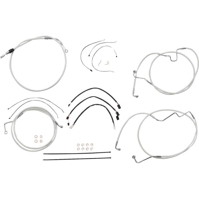 Sterling Chromite Designer DOT Handlebar Kit - 15-17 in. Apes