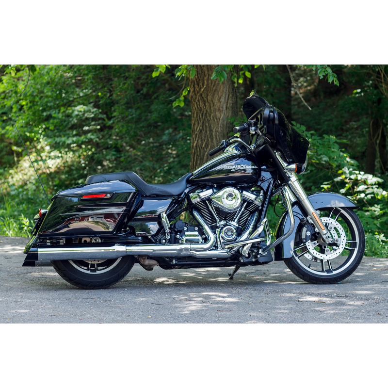 MK45 Chrome w/ Gloss Black Cutlass End Caps