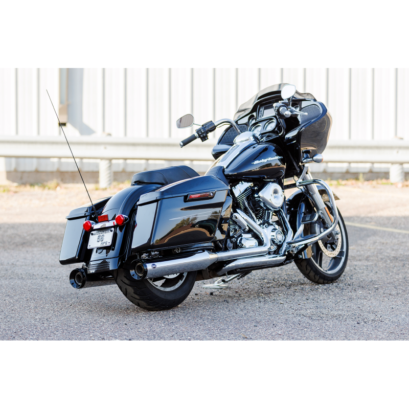 GNX 4.5" Chrome w/ Tuxedo Black End Caps