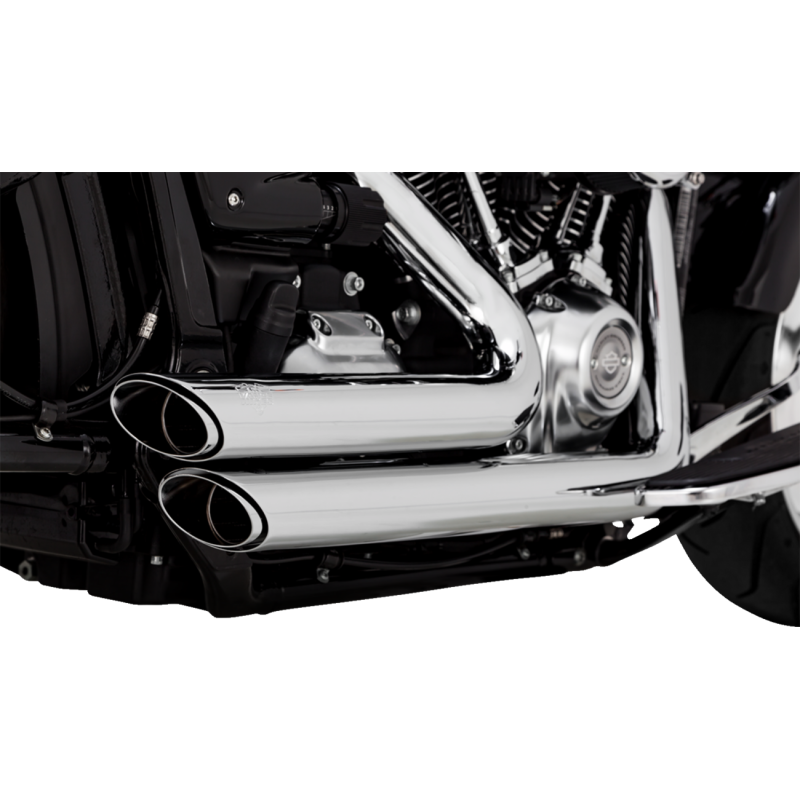 Vance & Hines Shortshots Staggered PCX Exhaust System Chrome