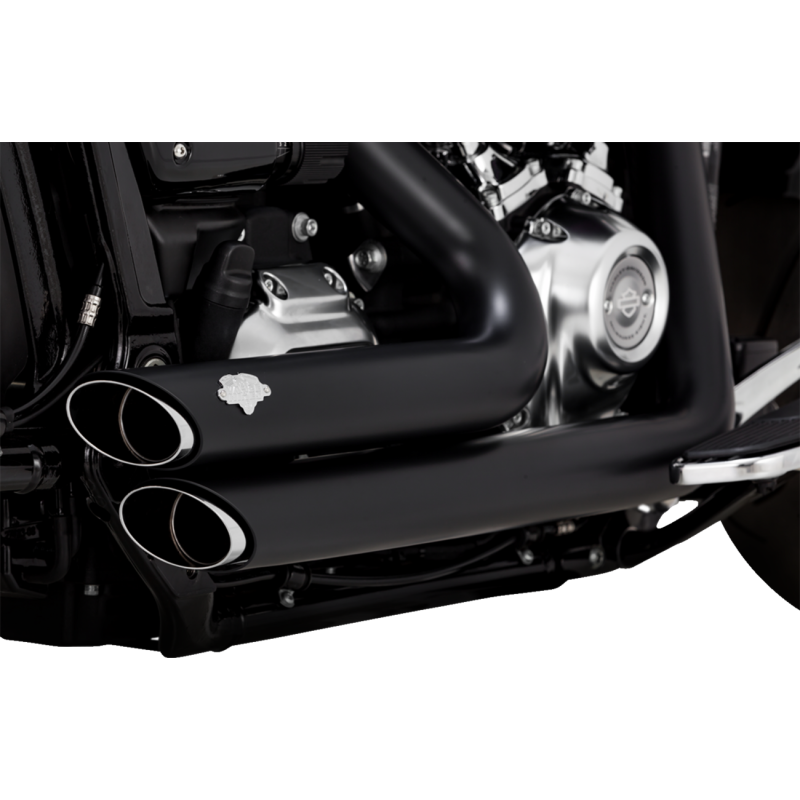 Vance & Hines Shortshots Staggered PCX Exhaust System Matte Black