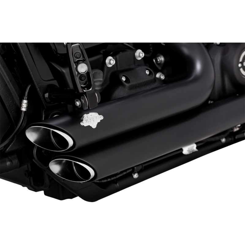 Vance & Hines Shortshots Staggered PCX Exhaust System Matte Black