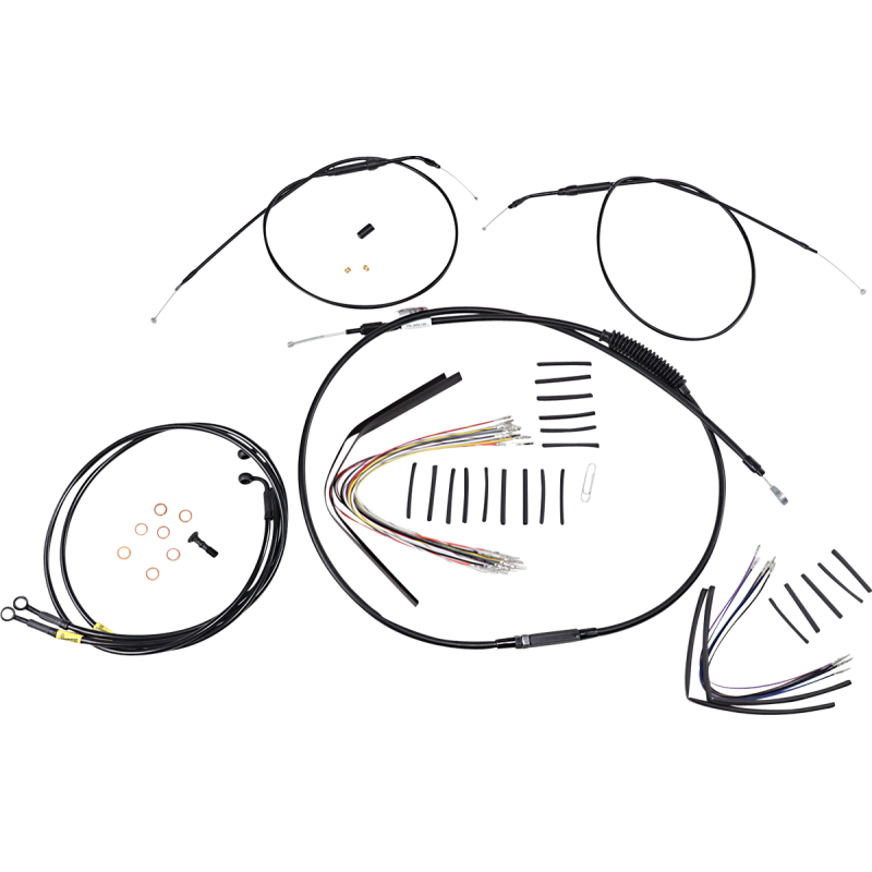 Jail Bar Install Kit - Black Vinyl