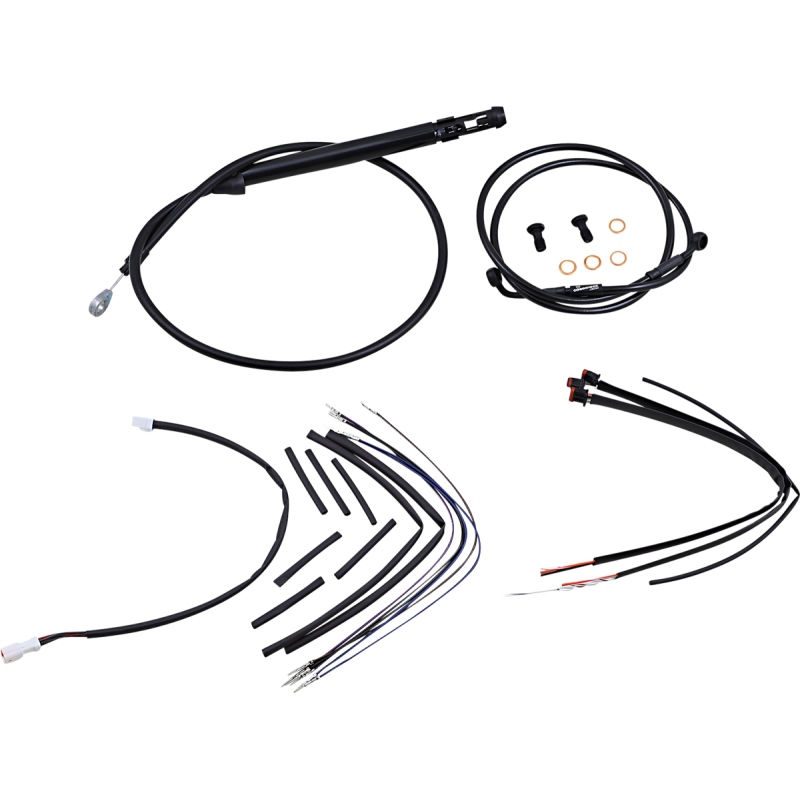 Jail Bar Install Kit - Black Vinyl