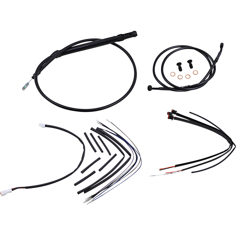 Jail Bar Install Kit - Black Vinyl