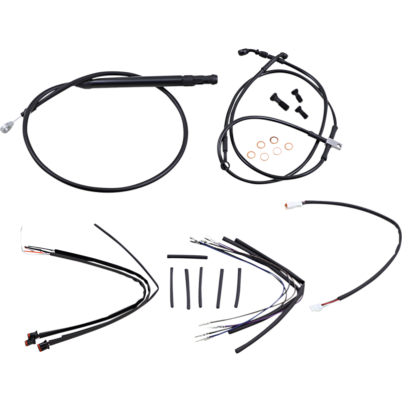 Jail Bar Install Kit - Black Vinyl