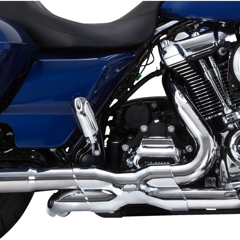 Power Duals PCX Header System - Chrome