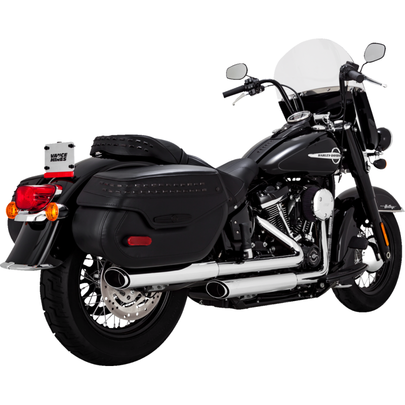 PCX Twin Slash Slip-On Muffler Chrome